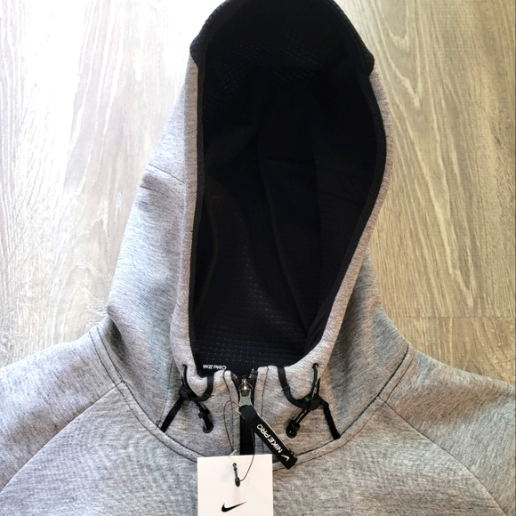 BRAND NEW Nike Jackets & Nike Pro Therma-Fit Full-Zip Fleece Jacket Men's Sz XL - Picture 6 of 9